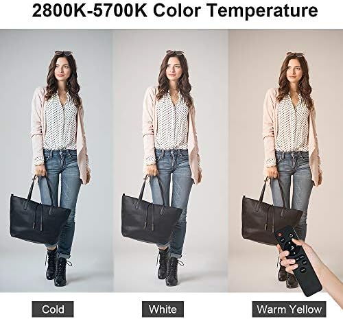 MOUNTDOG Softbox Lighting Kit, 2x19.7"x27.5" Photography Continuous Lighting System with 2pcs 85W 5700K E27 Socket LED Bulbs and Remote for Portrait Product Fashion Photography - Image 5